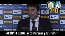INTER-ATALANTA 1-0: ANTONIO CONTE IN CONFERENZA STAMPA POST-MATCH