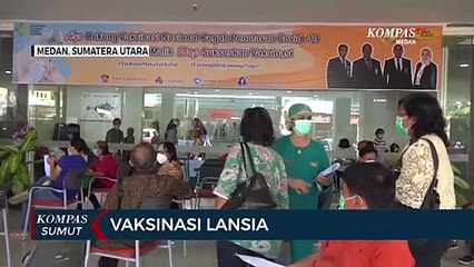 Vaksinasi Covid-19 Untuk Lansia di Medan