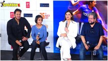 Parineeti Chopra, Director Amol Gupte, Eshan Naqvi & others at the trailer launch of ‘Saina’