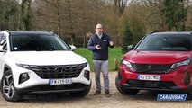 Comparatif vidéo - Hyundai Tucson VS Peugeot 3008 : duel de fortes têtes