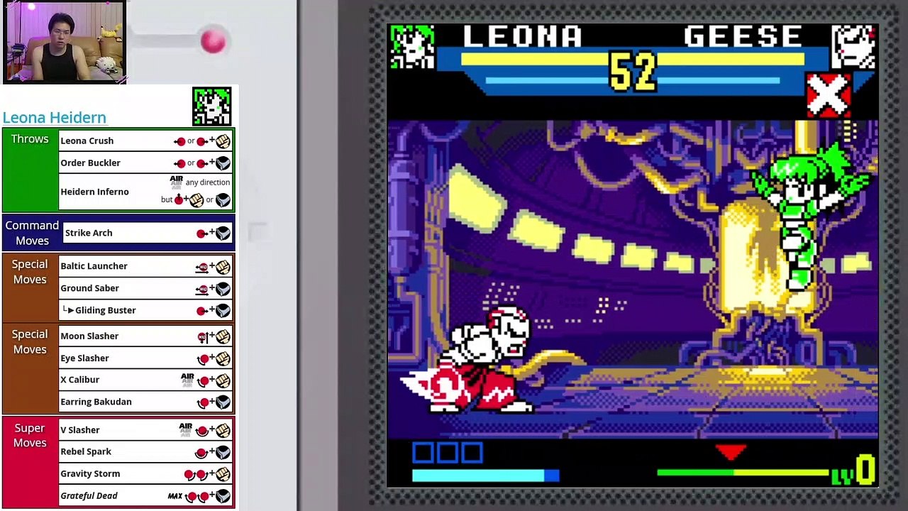 (NeoGeo Pocket Color) SNK vs. Capcom Match of the Millennium - 08 - Leona Heidern - Lv Gamer pt2