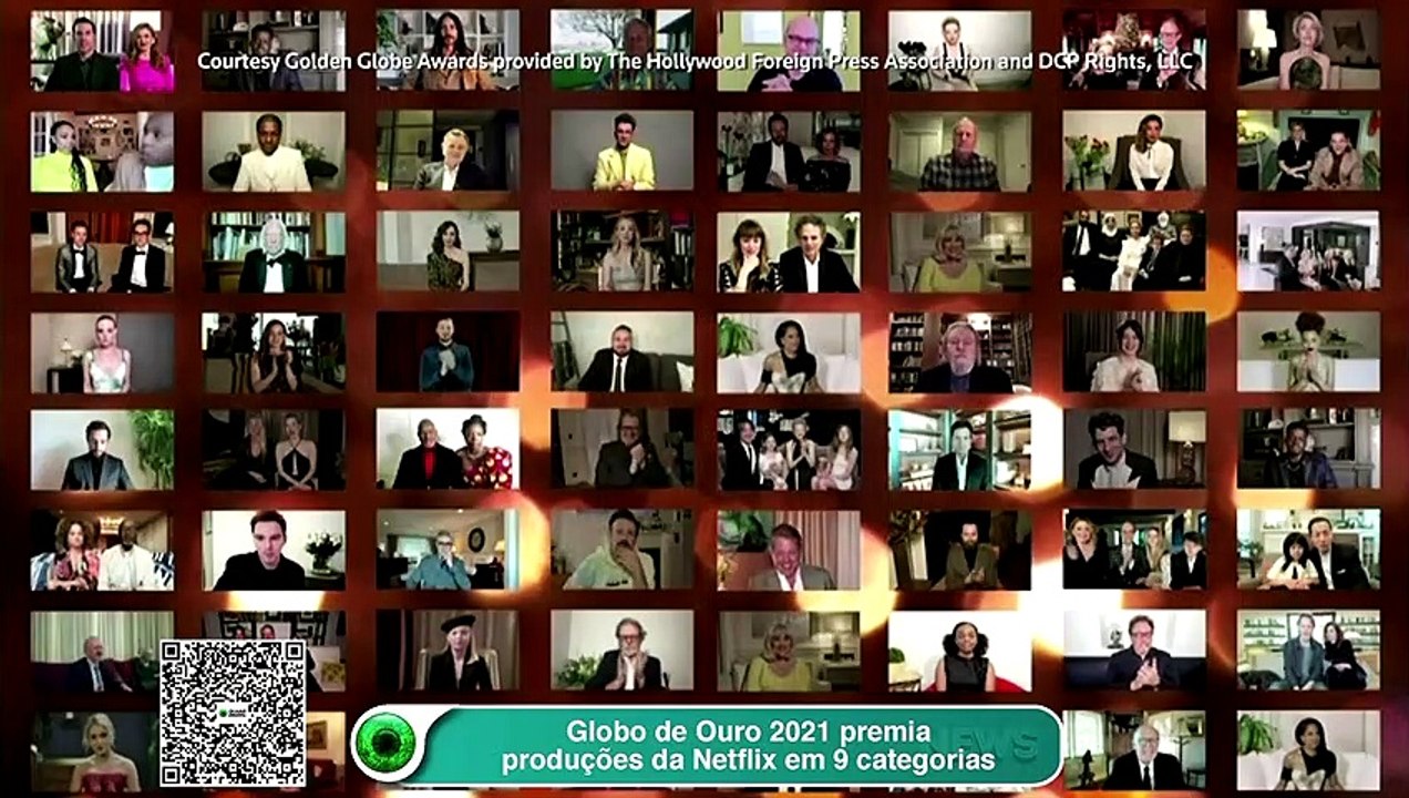 Globo de Ouro 2021 premia produções da Netfli...