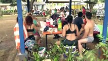 Familias disfrutan inicio del verano en centros turísticos de Managua