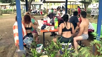 Familias disfrutan inicio del verano en centros turísticos de Managua