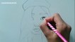 How to draw face for Beginners EASY WAY TO DRAW A GIRL FACE