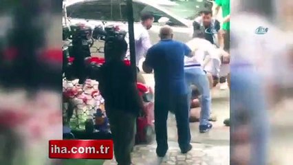 Rize'de yan baktın kavgası! Tekme tokat dövdüler!