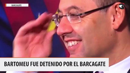 Bartomeu fue detenido por el Barcagate