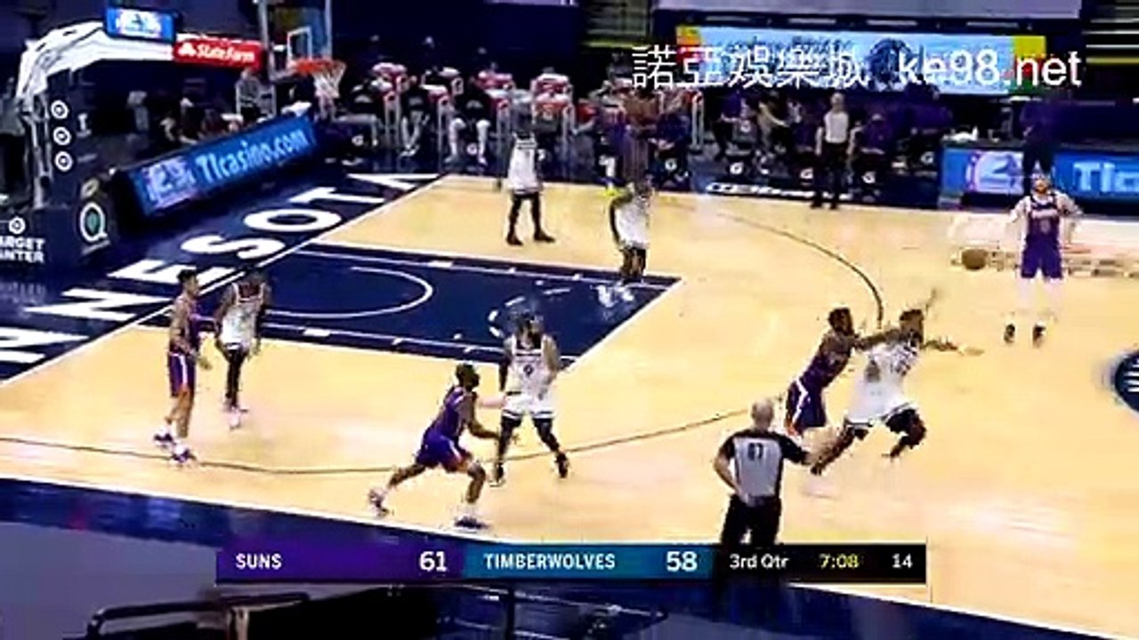 NBA Devin Booker 43 Points vs Timberwolves! 2020-21 Season - 諾亞娛樂城