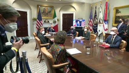 Cúpula virtual entre Biden e López Obrador