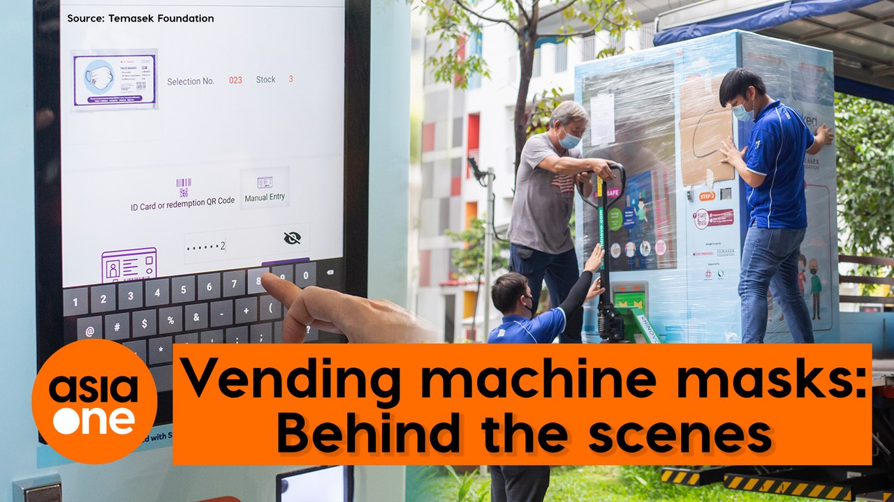 Vending machine masks: Behind the scenes