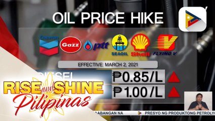 Oil price hike, epektibo ngayong araw