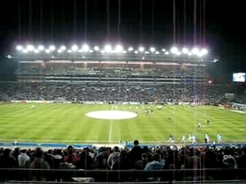 OM PSG 2008 Sortie des joueurs parisiens