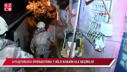 Descargar video: İstanbul'da uyuşturucu operasyonu 1 kilo kokain ele geçirildi