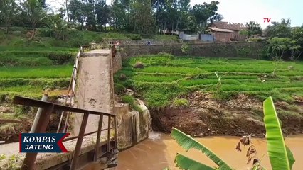 Pondasi Amblas, Jembatan Penghubung 3 Kecamatan Patah