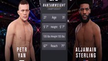 Petr Yan vs Aljamain Sterling UFC 259