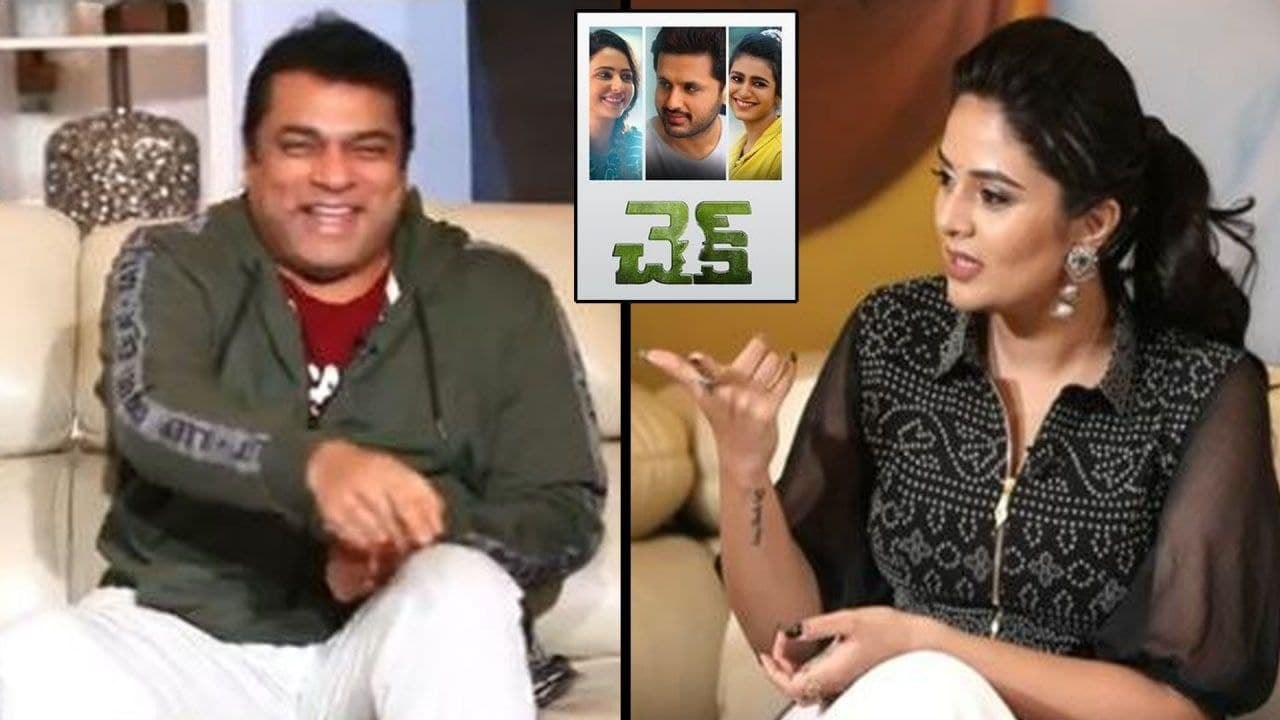 Nithin And Check Cast Hilarious Interview With Srimukhi
