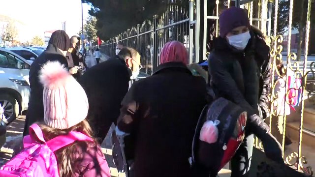 SİVAS - Yeni normalleşme süreciyle okullarda yüz yüze eğitime başlandı