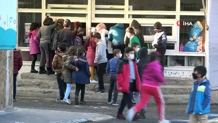 Diyarbakır’da yüz yüze eğitim başladı, okul bahçeleri öğrencilerle doldu