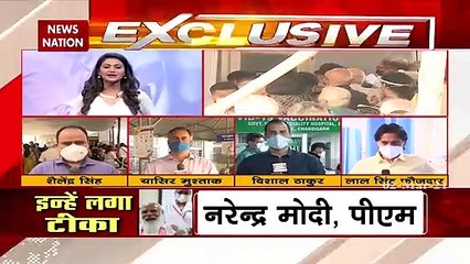 Corona vaccination: Watch Ground report from Chandigarh COVID center