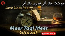 Kuch Mauj E Hawa Pechan Ai Mir Nazar Aai | Love Lines Poetry | Poetry Junction