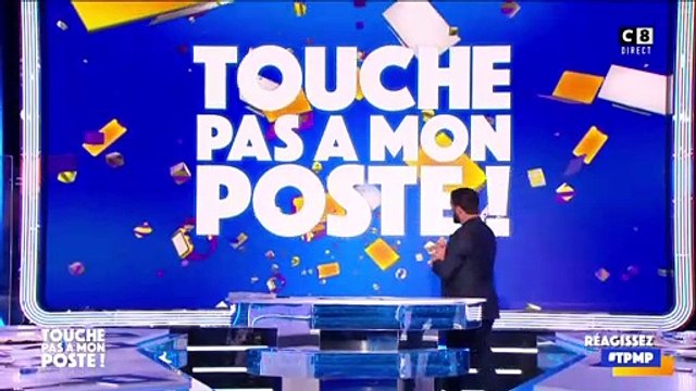 Benjamin Castaldi révèle l'origine de sa blessure au nez dans Touche pas à mon poste , sur C8.