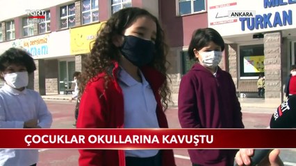 Çocuklar Okullarına Kavuştu, İşte İlk Günden Görüntüler