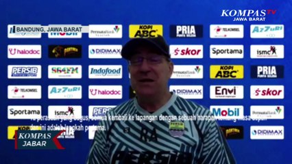 Latihan Perdana Persib Digelar Tertutup