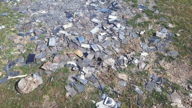 Kayseri’de yakılmış bin adet cep telefonu bulundu