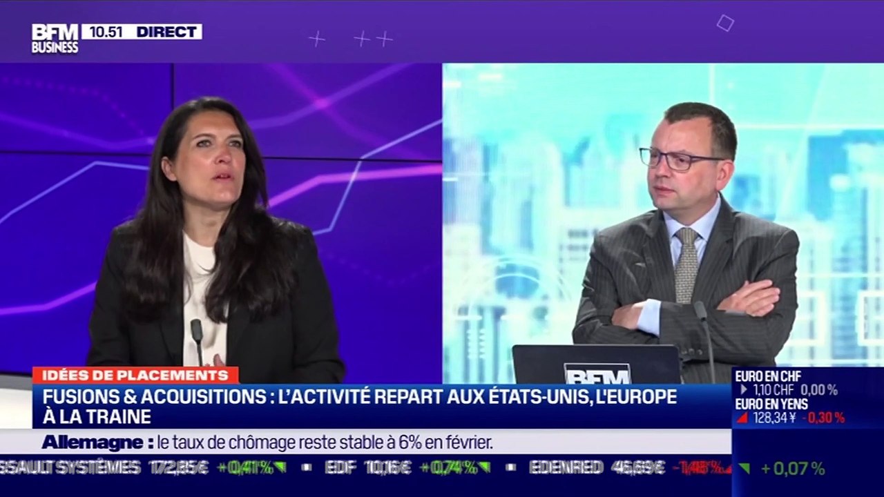 Idée de placements: Fusions & Acquisitions, l'activité repart aux Etats-Unis, l'Europe à la traîne - 02/03