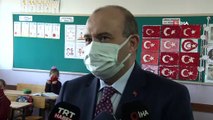Trabzon'da öğrencilere kolbastı eşliğinde sınıflarına girdi