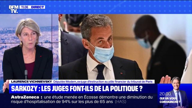 Nicolas Sarkozy condamné: l'ancienne juge Laurence Vichniesky assure qu' il n'y a pas de gouvernement des juges