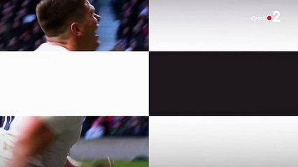 Générique du match de rugby Italie/Irlande sur France 2 le 27 février 2021