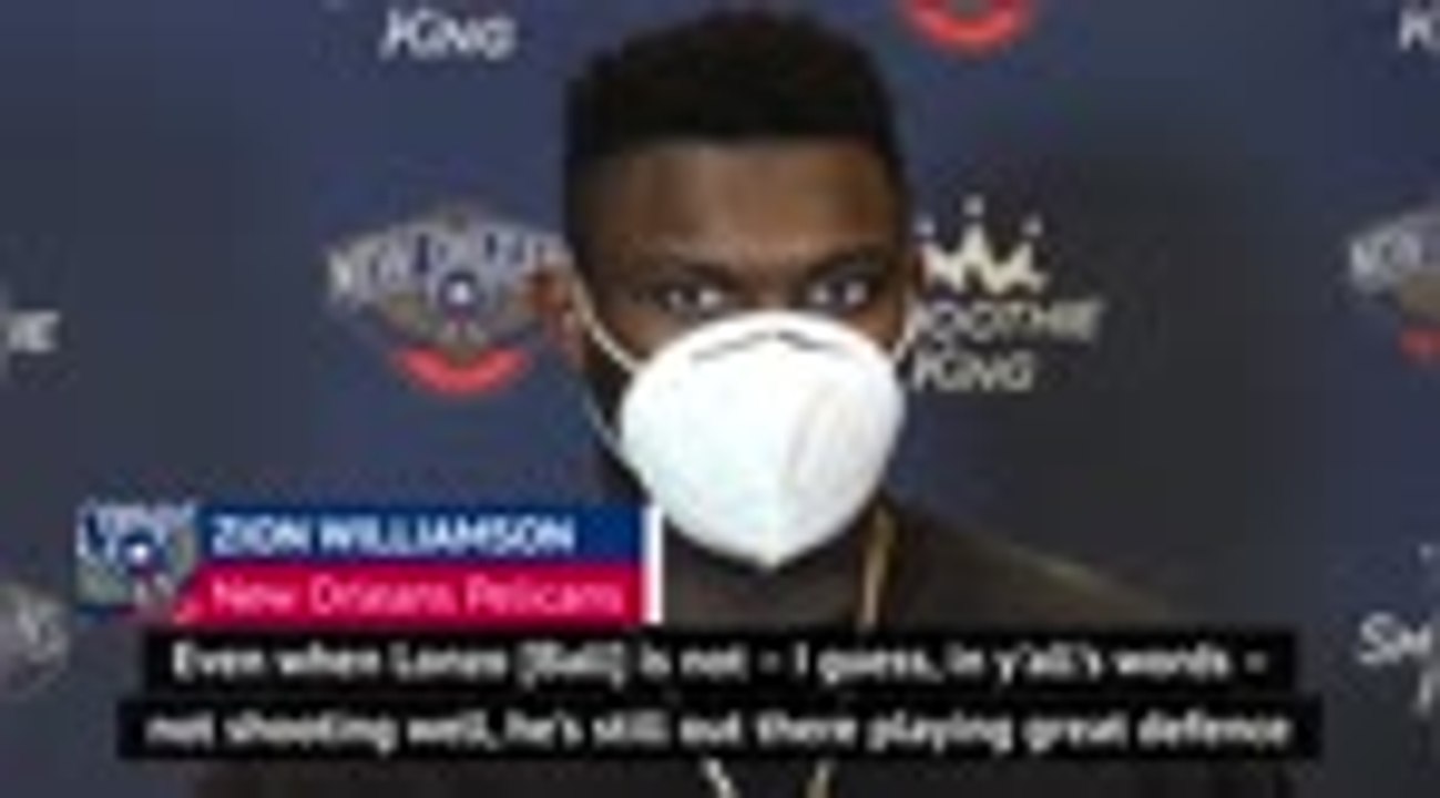 Give Lonzo the credit he deserves - Williamson