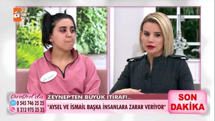 Esra Erol canlı yayınında fuhuş itirafı