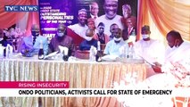 Insecurity: Ondo politicians, activists call for state of emergency