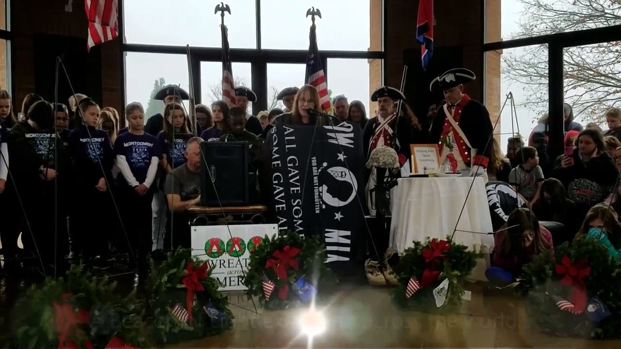Wreaths Across America Invocation at Lyons View with Ann M. Wolf