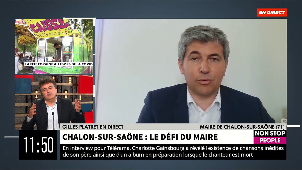 Le maire de Chalon-sur-Saône Gilles Platret explique dans "Morandini Live" sur CNews pourquoi il a décidé de maintenir la fête foraine dans sa ville - VIDEO