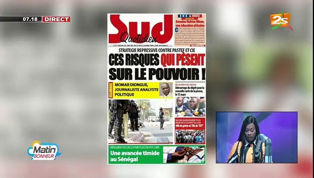 SUIVEZ SAOUROU SENE ET MOR DIOP DANS MATIN BONHEUR AVEC ASTOU DIONE _ MARDI 2 MARS 2021