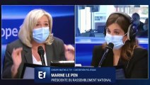 La charge de Marine Le Pen contre les zones de non-droit: 