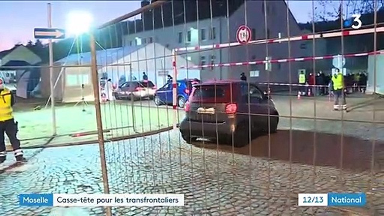 Moselle : les habitants transfrontaliers s'adaptent au durcissement des conditions d'entrée en Allemagne