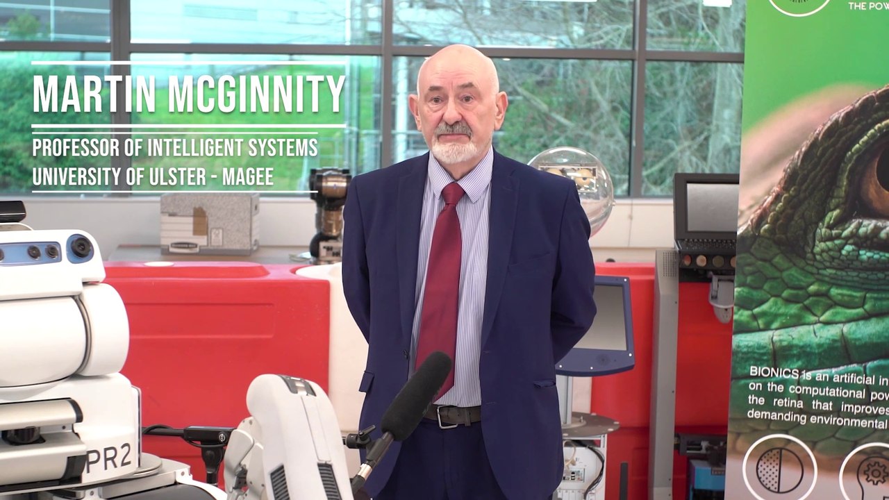 Centre for Industry Digitalisation, Robotics & Automation (CIDRA) to place Derry at the heart of the fourth industrial revolution, says Professor Martin McGinnity