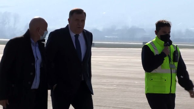 SARAYBOSNA - Sırbistan Cumhurbaşkanı Vucic, Kovid-19 aşısı yardımında bulunmak için Bosna Hersek'e geldi
