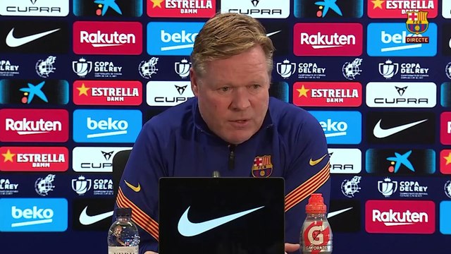 Ronald Koeman se sent mal pour Bartomeu