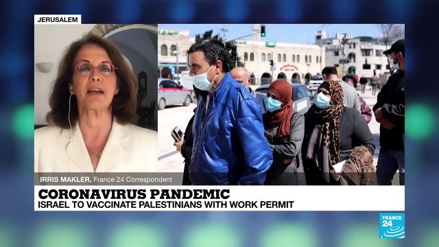 Coronavirus pandemic: Israel to vaccinate Palestinians with work permit