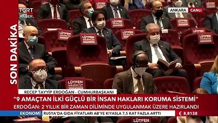Cumhurbaşkanı Erdoğan, İnsan Hakları Eylem Planı'nı Açıkladı! Yargıda Devrim Gibi Reform
