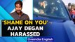 Ajay Devgan's car blocked by farmers' supporter outside Filmcity: Watch | Oneindia News