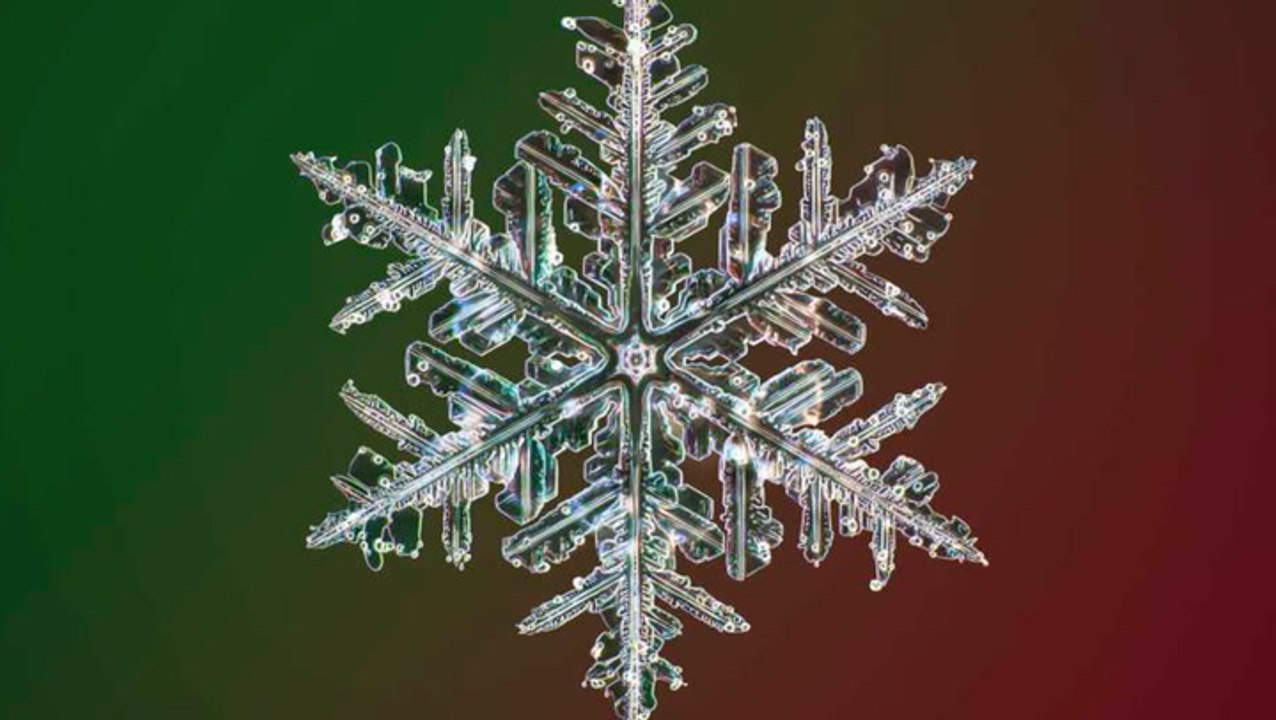 Photographer creates highest resolution images of snowflakes on record