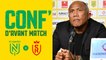 Replay : Antoine Kombouaré en conférence de presse avant FC Nantes - Stade de Reims