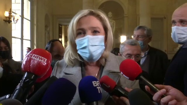 Nicolas Sarkozy condamné: pour Marine Le Pen, ce n'est pas au juge de décider qui sera candidat à la présidentielle