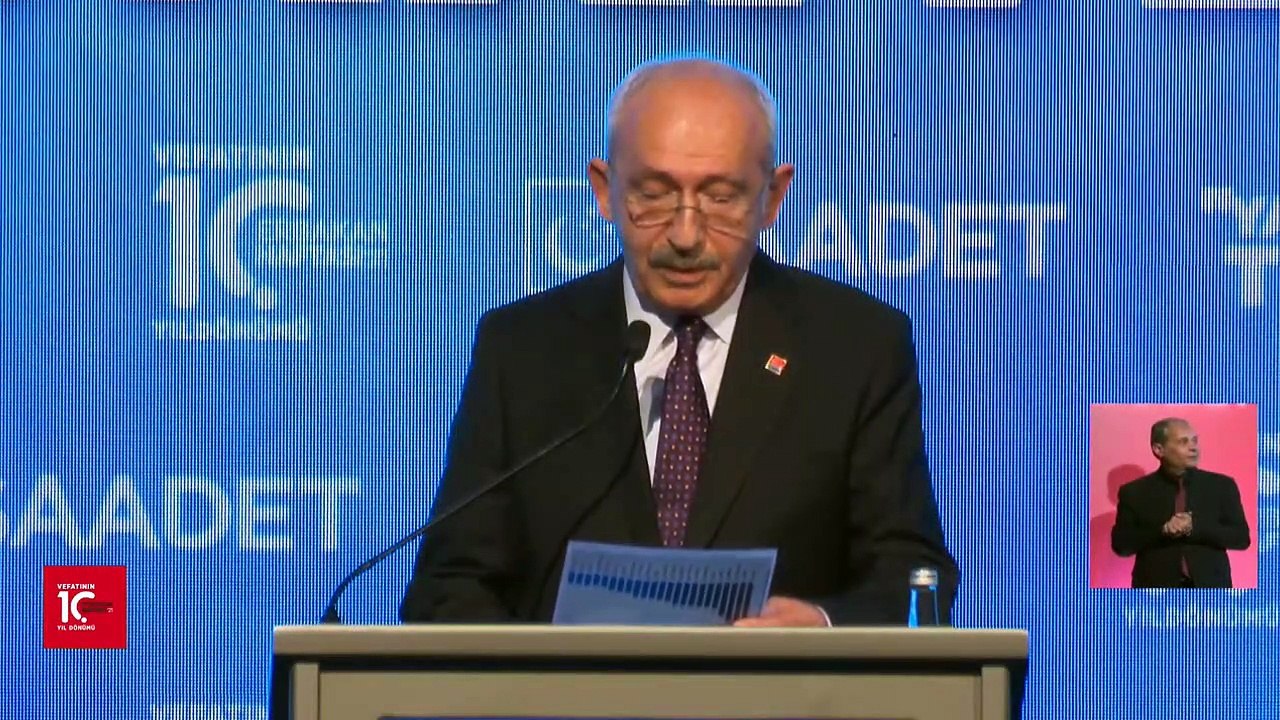 CHP Genel Başkanı Kemal Kılıçdaroğlu, Erbakan'ı Anma ve Anlama Programında Konuştu - 27.02.2021